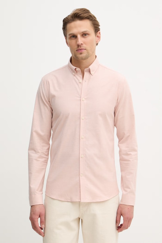 Πουκάμισο Lindbergh ροζ 30.203174