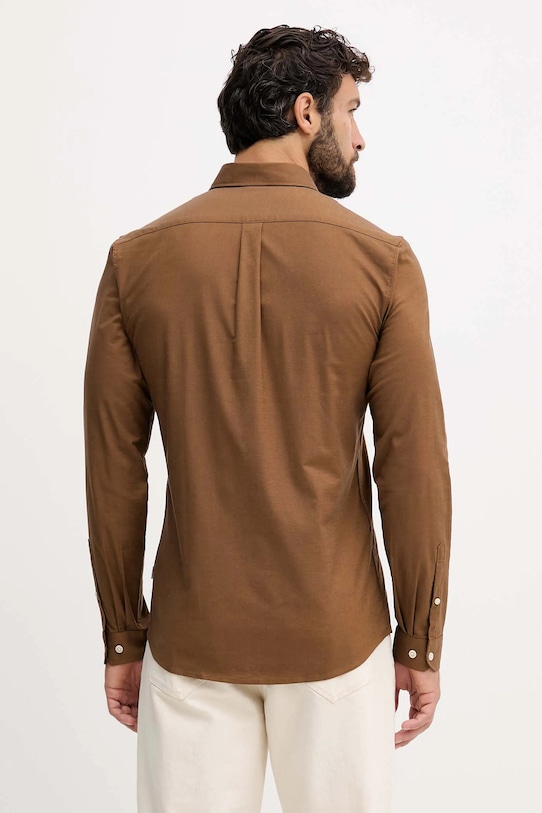 Lindbergh koszula 30.203174 brązowy AW25