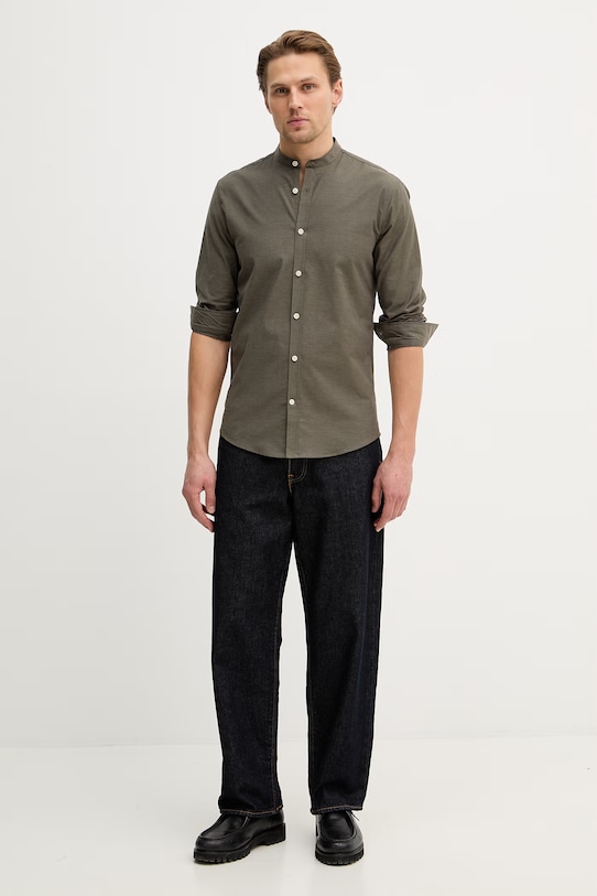 Lindbergh koszula 30.203174A zielony AW25