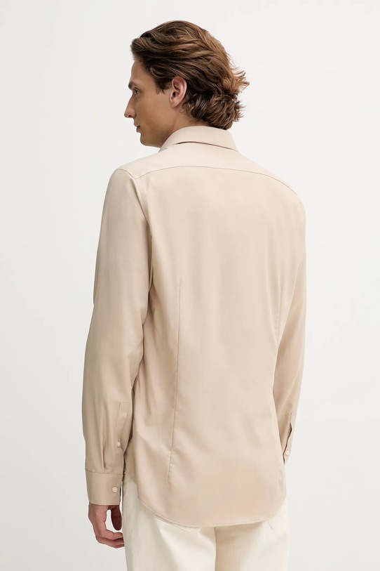 Одяг Сорочка з вовною Calvin Klein LV019EU066 бежевий