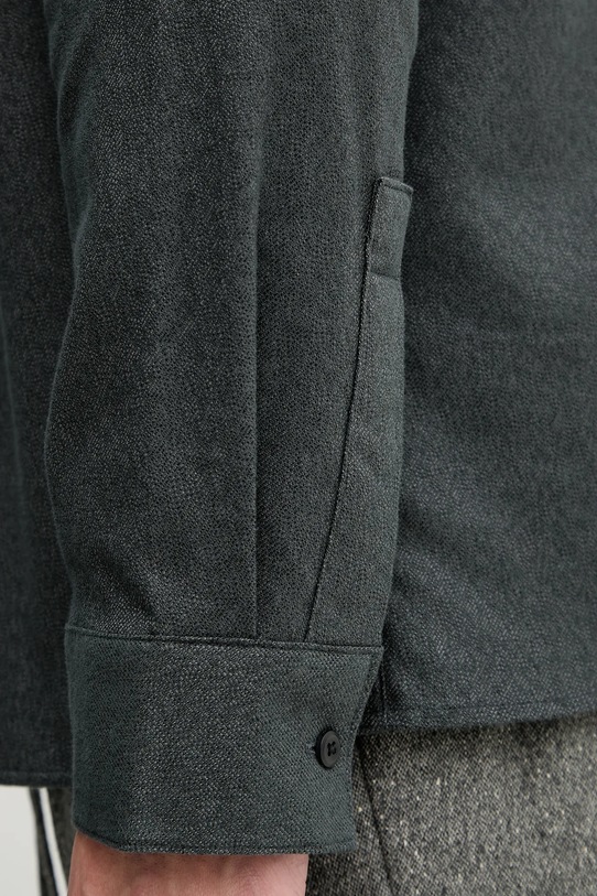 Calvin Klein koszula bawełniana LV04LD119G szary
