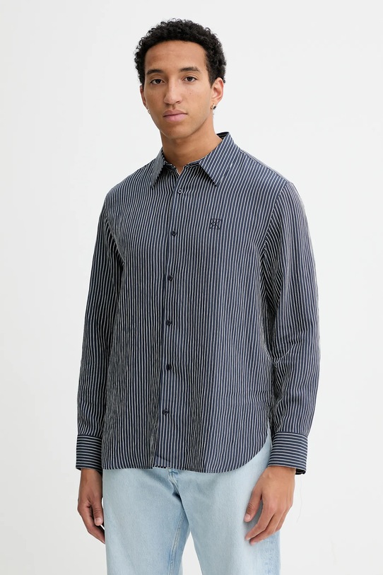 Košile Calvin Klein regular námořnická modř LV04LD124G