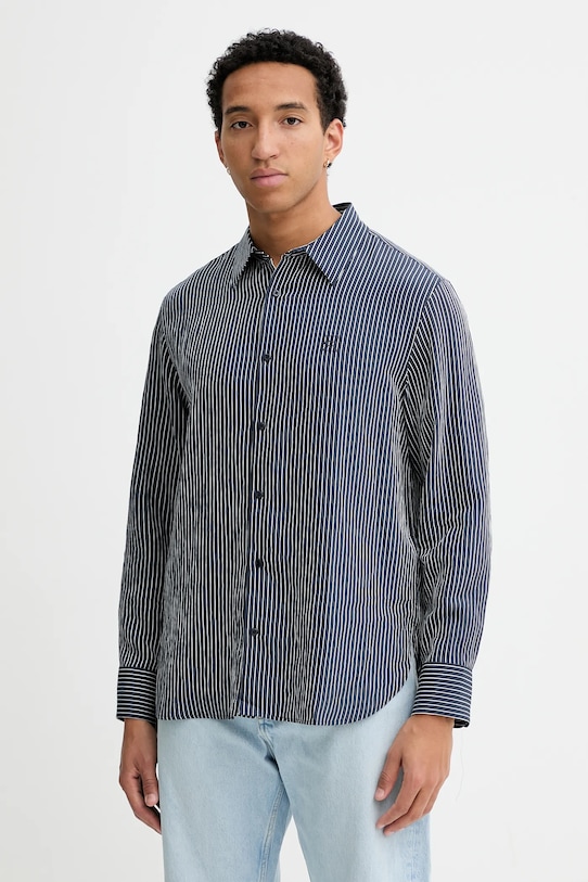 Calvin Klein koszula regular granatowy LV04LD124G