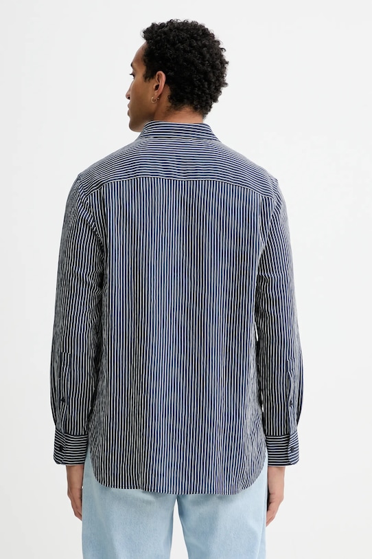 Odzież Calvin Klein koszula LV04LD124G granatowy