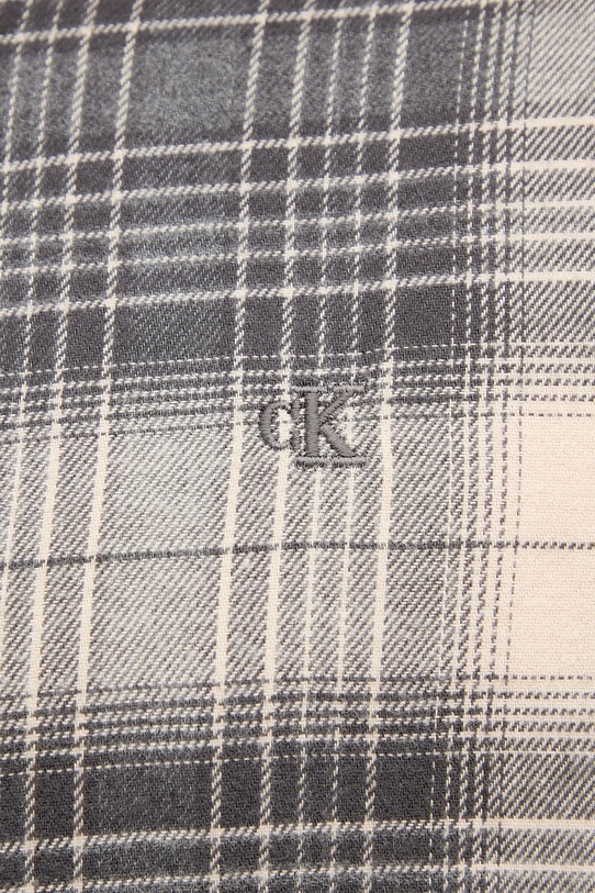 Bavlnená košeľa Calvin Klein Jeans LV04RD105G sivá