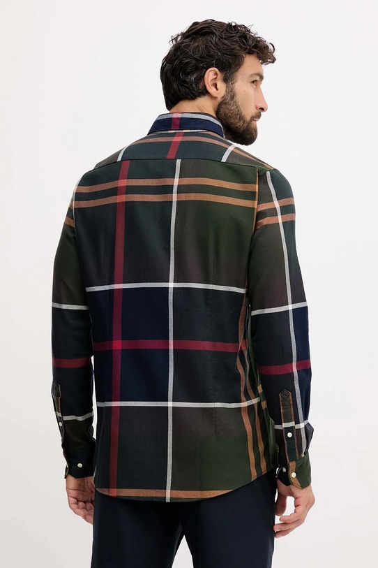 Abbigliamento Barbour camicia in cotone DUNOON MSH4980 blu navy