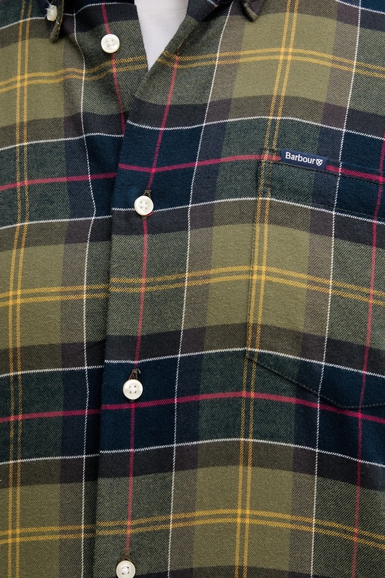 Barbour cămașă din bumbac FORTROSE MSH4991 verde