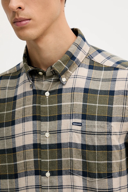 Barbour koszula bawełniana FORTROSE MSH4991 zielony