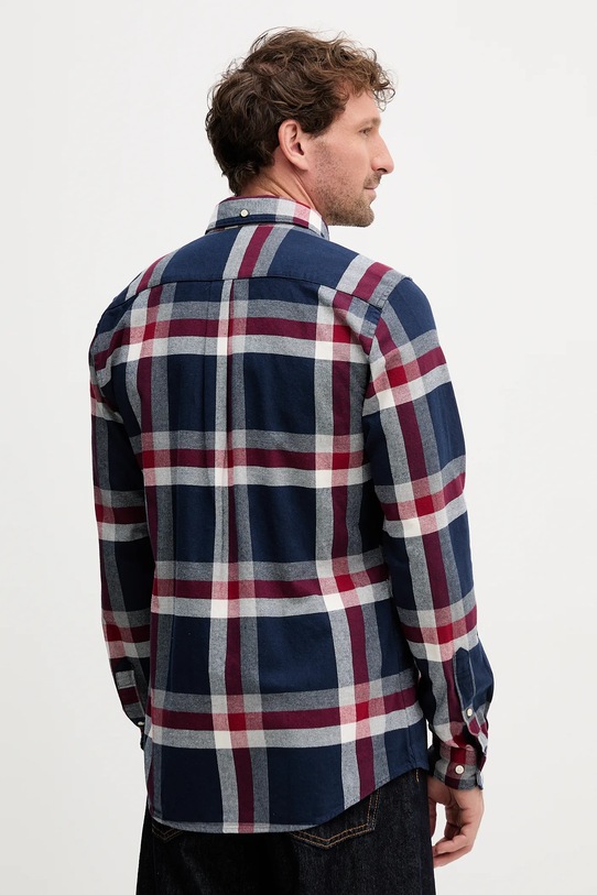 Odzież Barbour koszula bawełniana FOLLEY MSH5364 granatowy