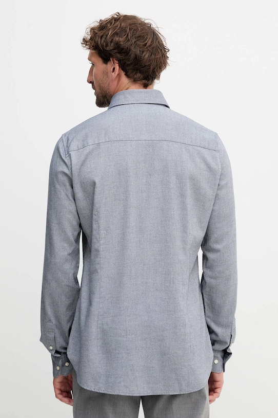 Oblečenie Bavlnená košeľa Barbour ELMFIELD MSH5682 modrá