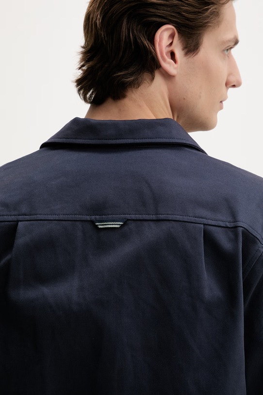 Fred Perry koszula bawełniana M1701 granatowy