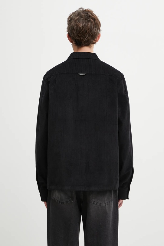 Odzież Fred Perry koszula sztruksowa M1717 czarny