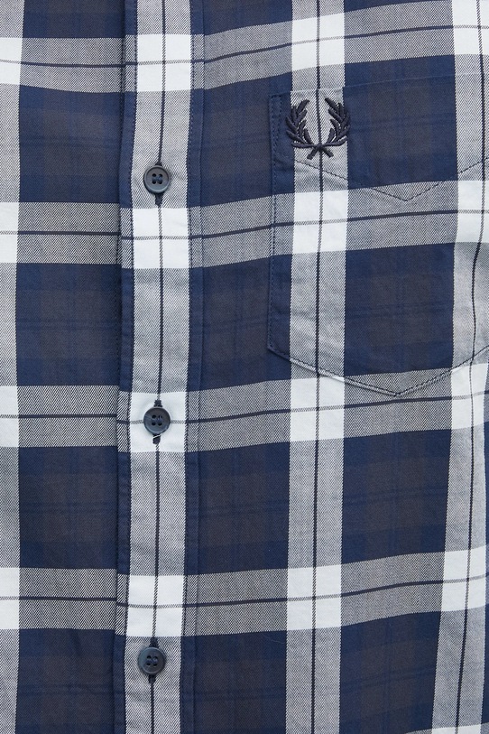 Fred Perry koszula bawełniana granatowy M1742