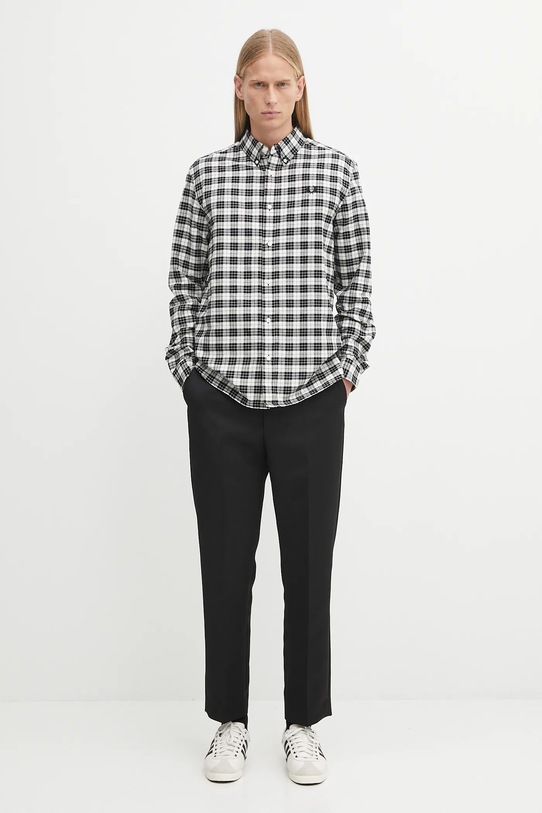 Fred Perry koszula bawełniana M1743 beżowy