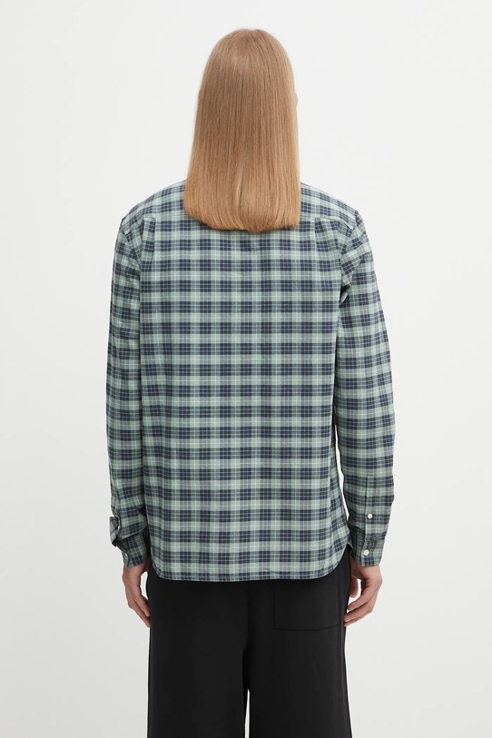 Oblečení Bavlněná košile Fred Perry M1743 zelená