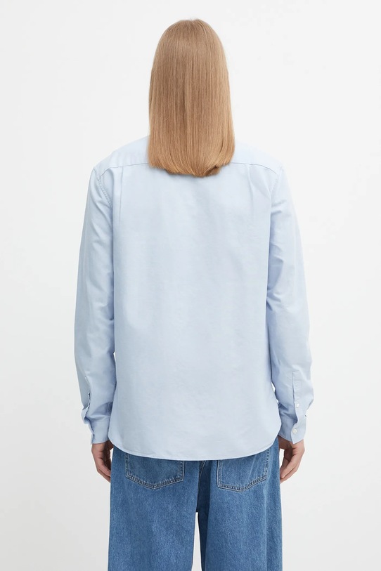 Odzież Fred Perry koszula bawełniana M5516 niebieski