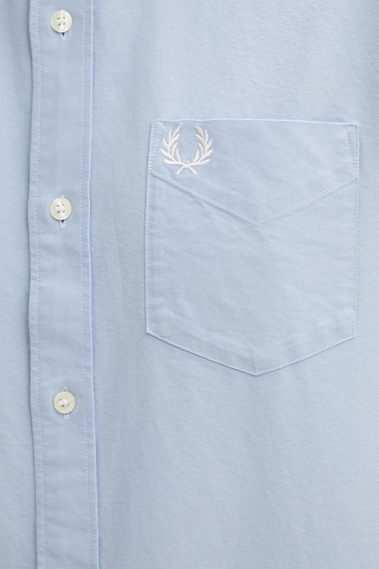 Fred Perry koszula bawełniana M5516 niebieski