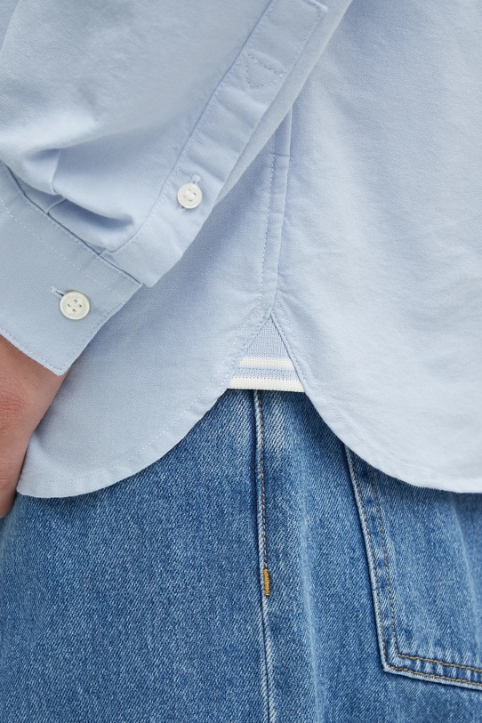 Fred Perry koszula bawełniana M5516 niebieski