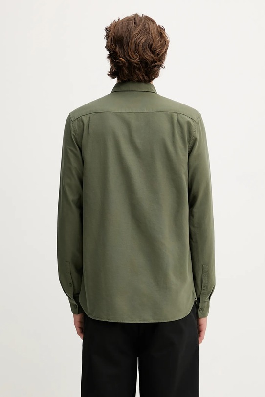 Odzież Fred Perry koszula bawełniana M5516 zielony