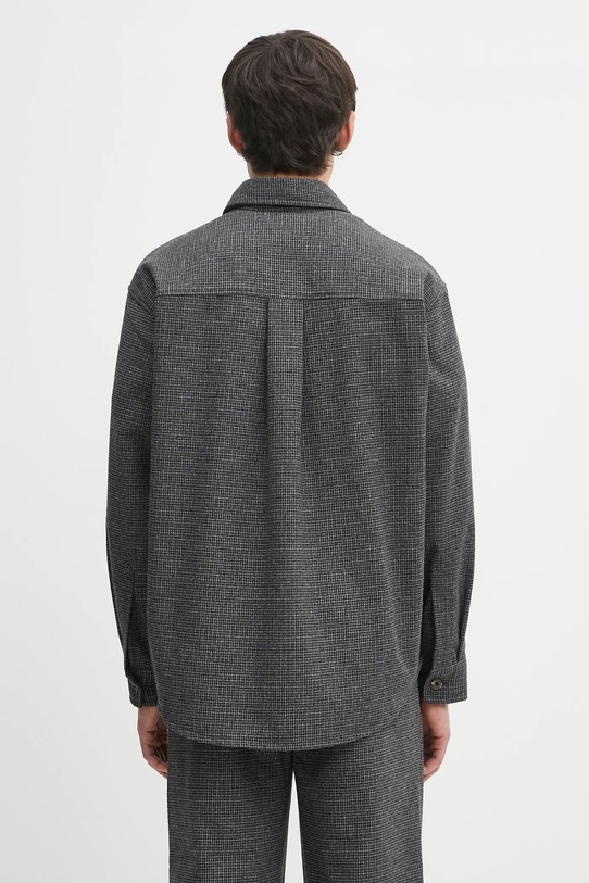 Abbigliamento Fucking Awesome camicia in lana PN20039 grigio