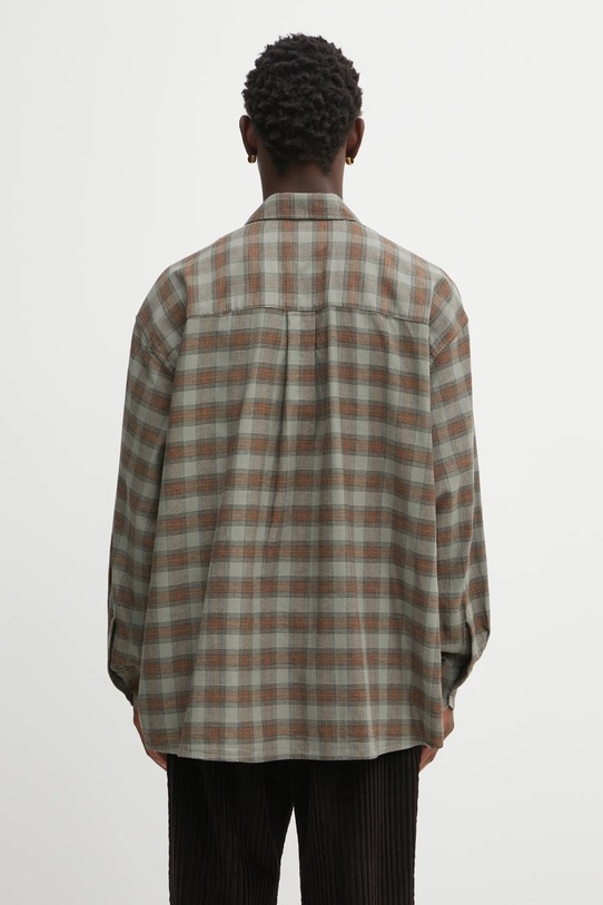 Clothing Our Legacy cotton shirt M4252BI green