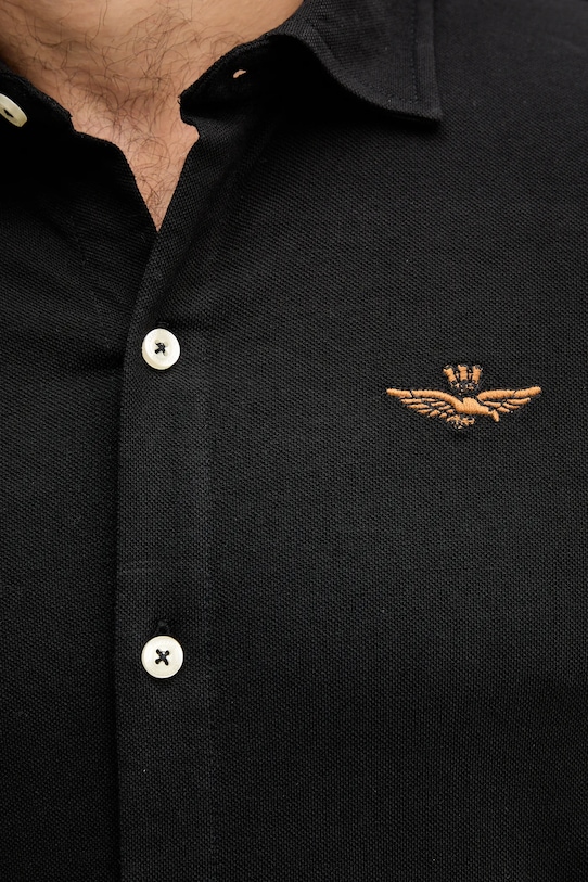 Сорочка Aeronautica Militare CA1265UP00342 чорний