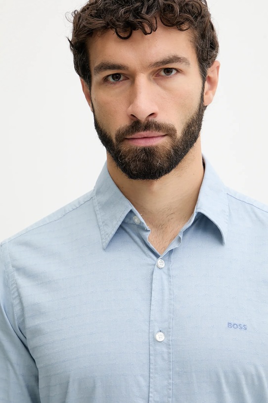Одяг Сорочка BOSS Orange 50548959 блакитний