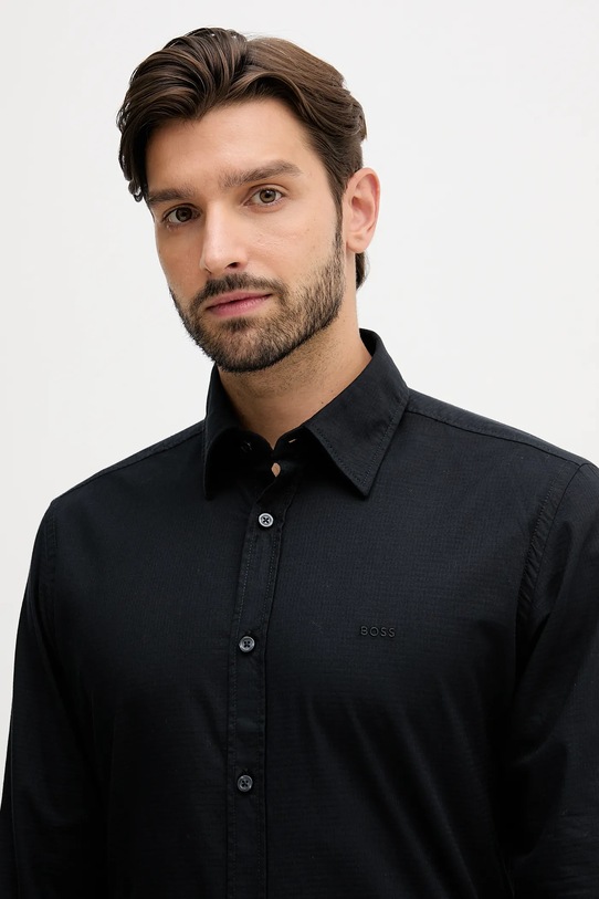 Košile BOSS Orange černá 50548959