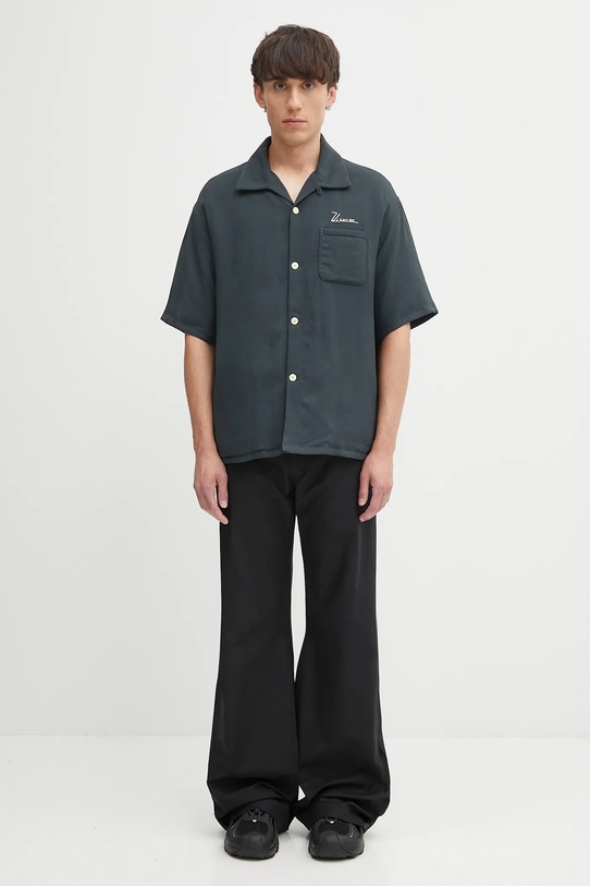 Visvim shirt grayson down 125105011010 black