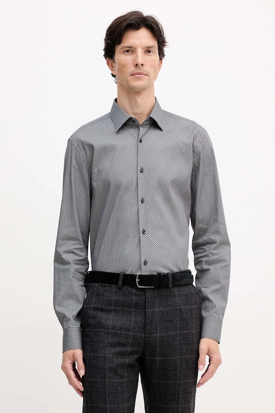 BOSS koszula wzorzyste czarny 50551363