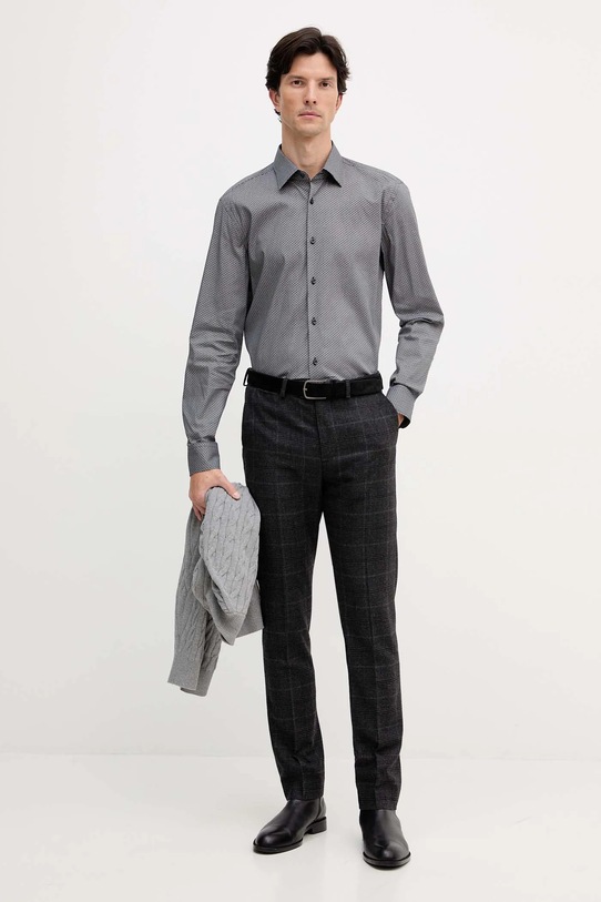BOSS camicia 50551363 nero AW25