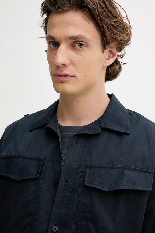 G-Star koszula bawełniana 0 granatowy D26942.E077