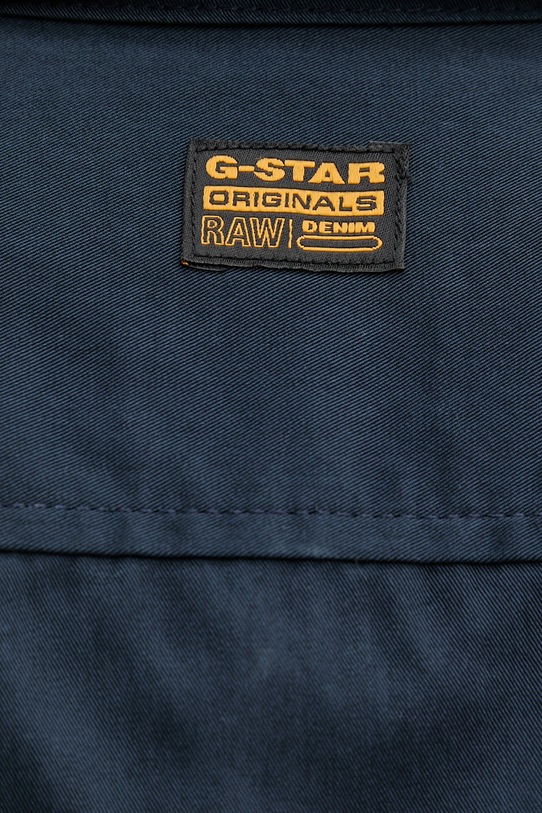 G-Star koszula bawełniana 0 D26942.E077 granatowy