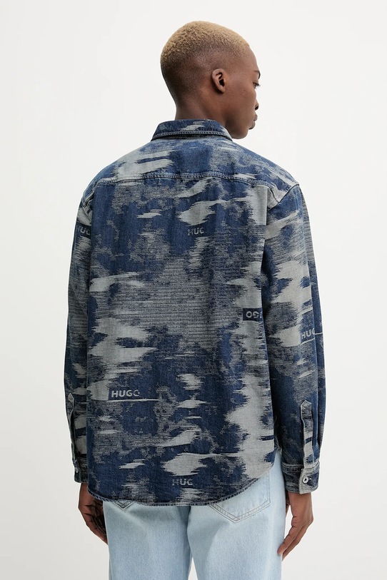 Odzież Hugo Blue koszula jeansowa 50549794 niebieski