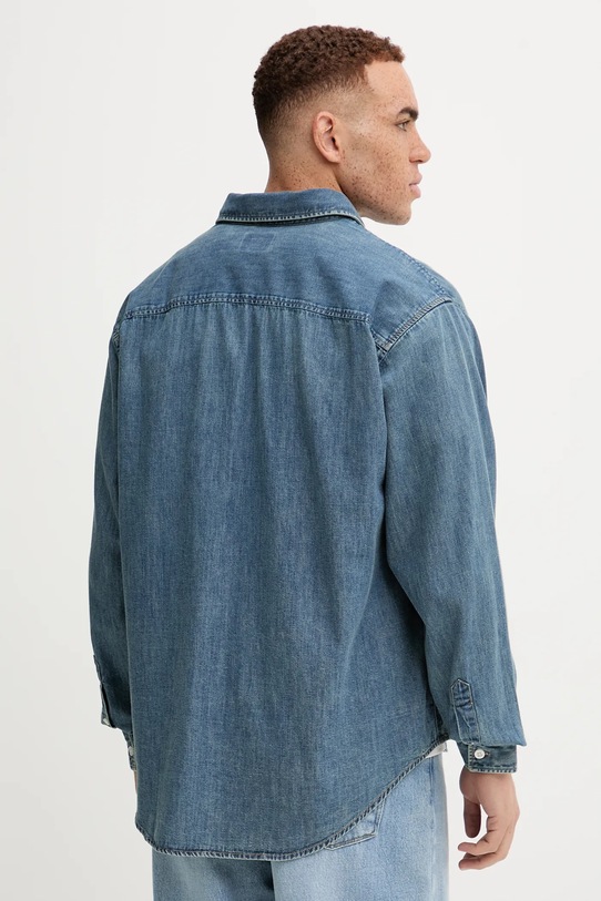 Abbigliamento Hugo Blue camicia di jeans 50549842 violetto