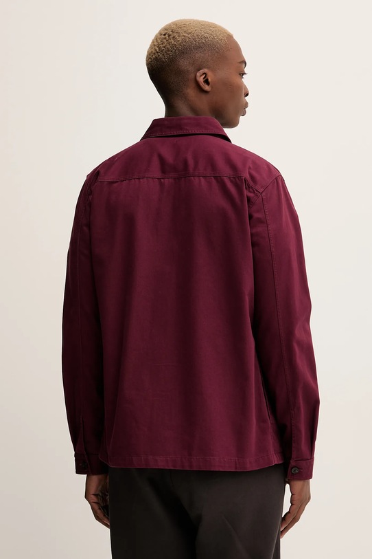 Ruházat HUGO pamut ing 50545383 burgundia