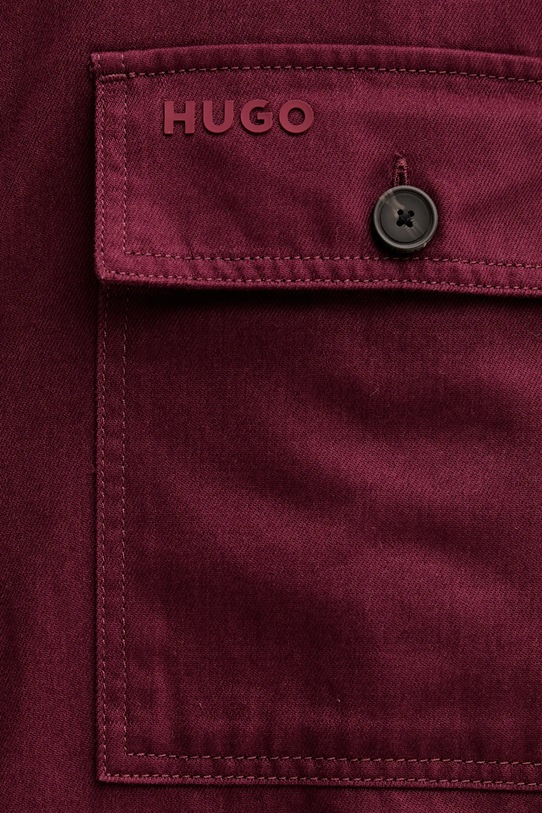 HUGO pamut ing 50545383 burgundia