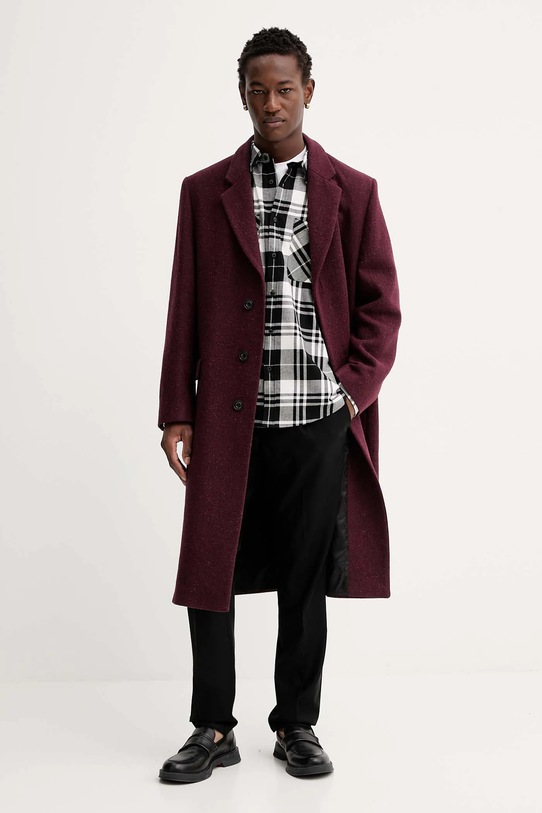 HUGO koszula bawełniana 50549753 czarny AW25