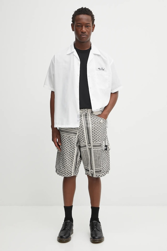 NEIGHBORHOOD shirt solid-color hawaiian shirt ss 251TSNH.SHM07 white