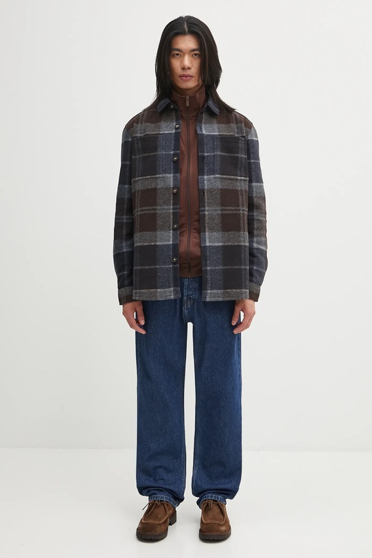 Barbour kurtka Chapter Tailored Check Overshirt MOS0400TN38
