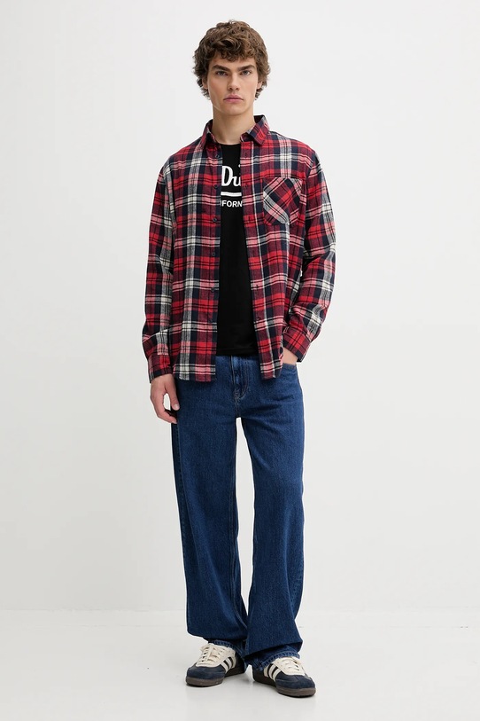 Von Dutch koszula VD.1.CHL.TYLER czerwony AW25