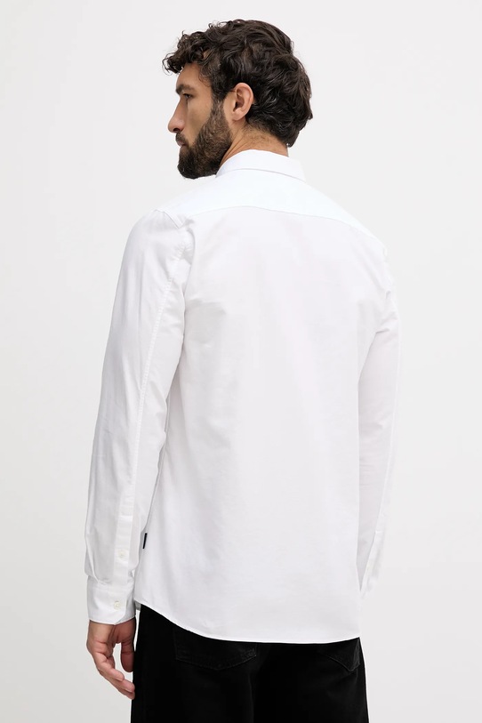 Odzież Lindbergh koszula bawełniana 30.225020 biały