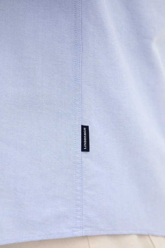 Lindbergh koszula bawełniana 30.225020 niebieski