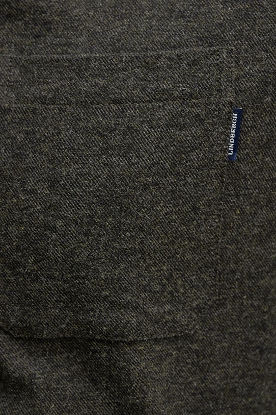 Lindbergh koszula bawełniana 30.225050 zielony