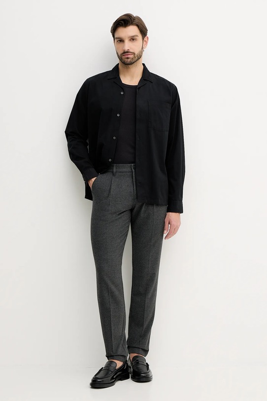 Lindbergh koszula 30.225070 czarny AW25