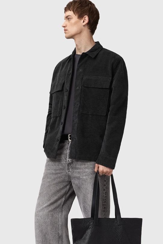 AllSaints koszula HAWKER M017SD