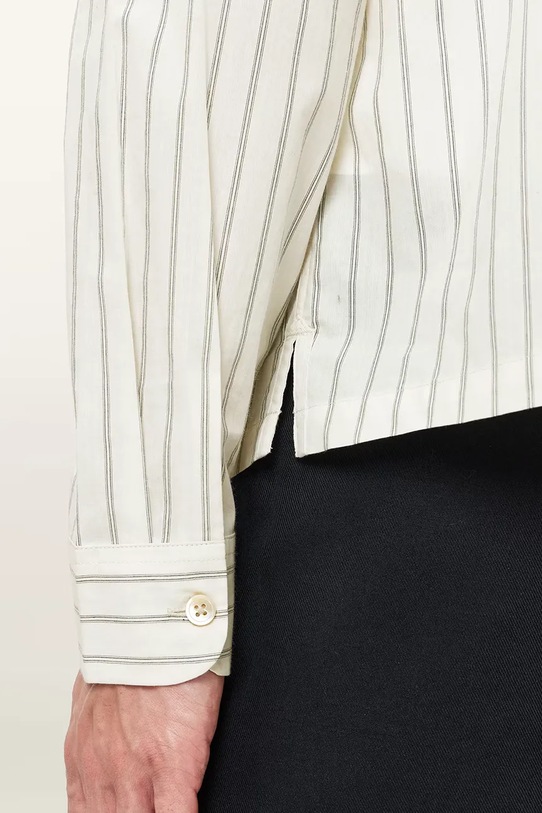 AllSaints cămașă din bumbac STANLEY bej M022SD