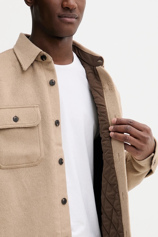 Guess Jeans kurtka z dodatkiem wełny M5BH68.WI542