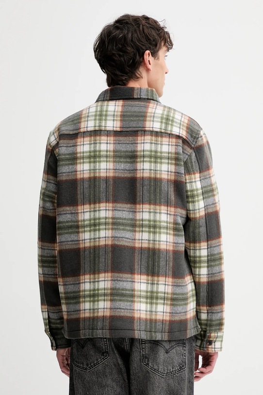 Одяг Куртка з додаванням вовни Guess Jeans M5BH68.WI542 сірий