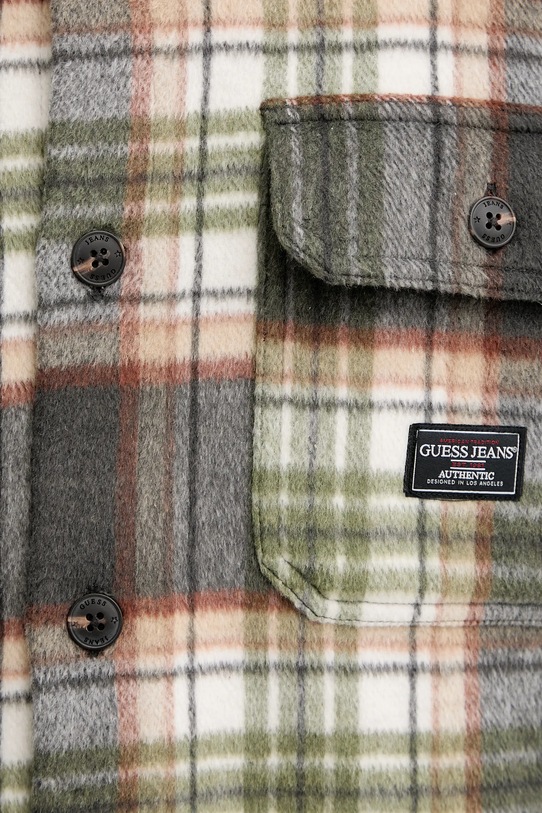 Куртка з додаванням вовни Guess Jeans M5BH68.WI542 сірий